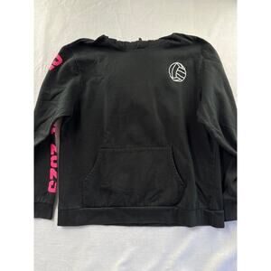 Women’s Make Market Black Volleyball Hoodie Baylor #4 Sz XL